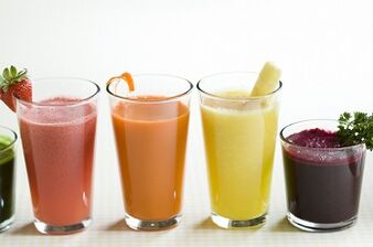Հյութի դիետա քաշի կորստի համար