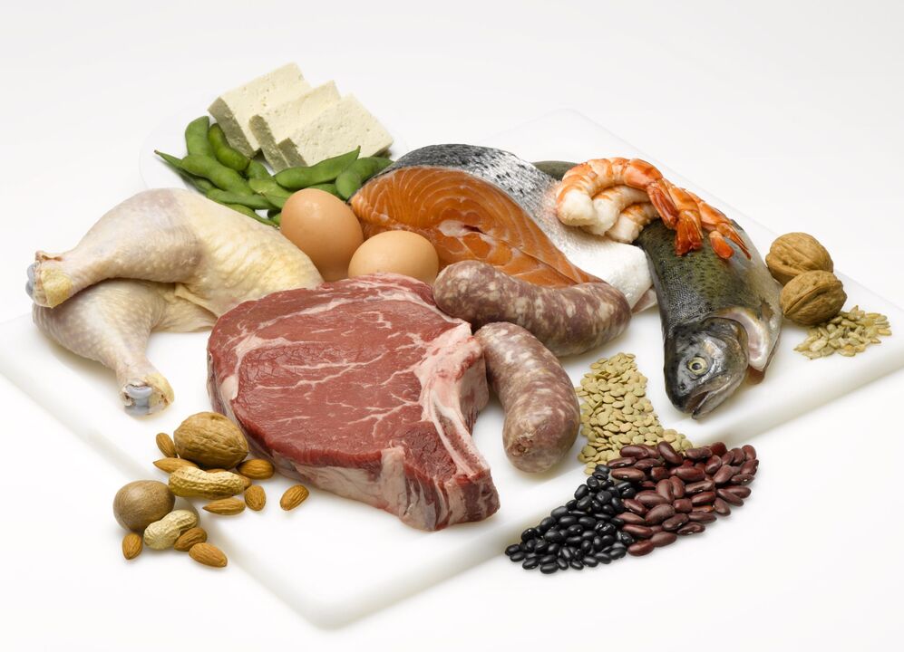 Սպիտակուցային դիետան հիմնված է սպիտակուց պարունակող մթերքների օգտագործման վրա 